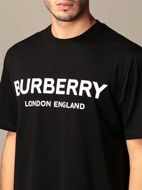 mens burberry logo t shirt|burberry tshirt for men.